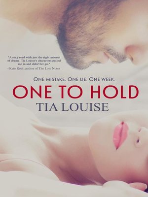 cover image of One to Hold, #1